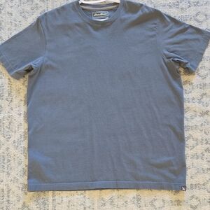 Eddie Bauer Slate Blue Short Sleeve Tee